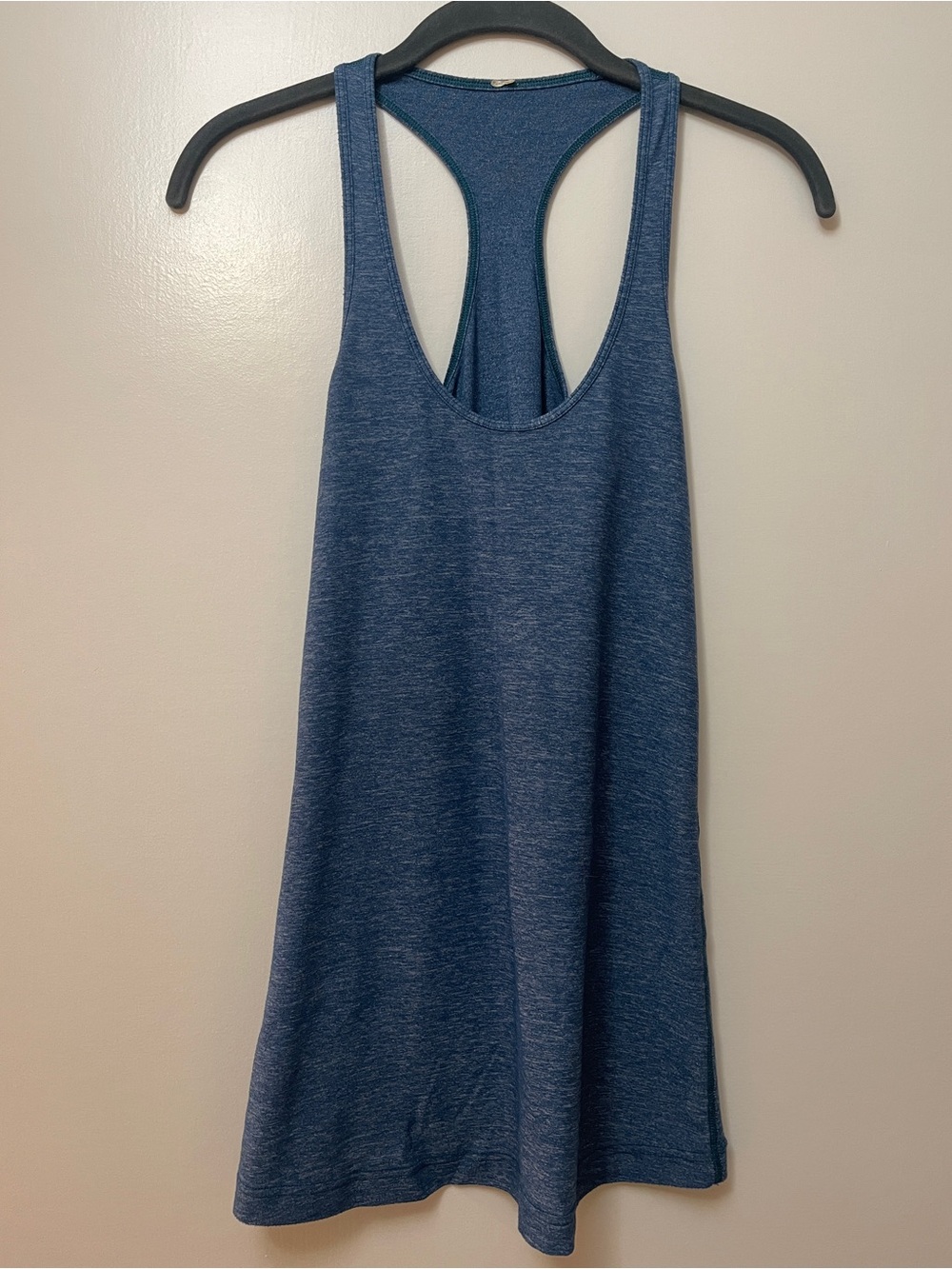 Lululemon Heather Blue Racerback Tank Top